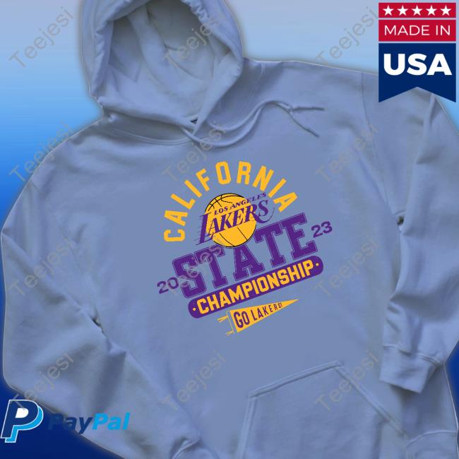 California Los Angeles Lakers 2023 State Championship Go Lakers